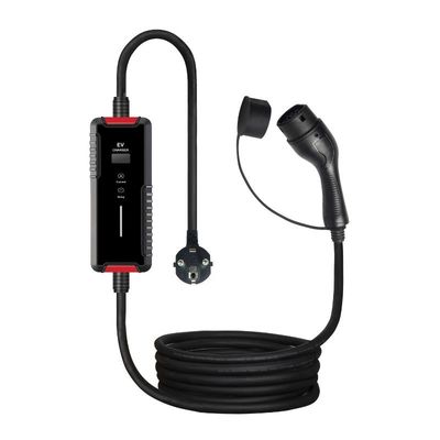 Tipe 2 Portable EV Charging Pile 16A Smart AC Electric Car Charger IEC 62196