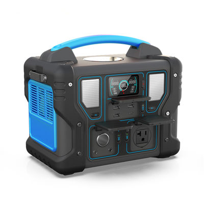 MPPT Solar Controller Portable Power Station Cadangan Tegangan Keluaran Baterai Lithium 110V 220V