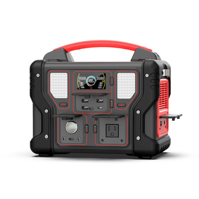 Generator Surya Kecil 300W dengan Panel Surya, QC3.0 USB Output Bank Pengisi Daya Portabel untuk Darurat Rumah Luar Ruangan