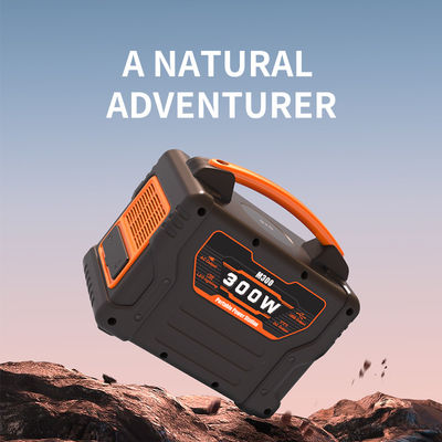Generator Surya Kecil 300W dengan Panel Surya, QC3.0 USB Output Bank Pengisi Daya Portabel untuk Darurat Rumah Luar Ruangan