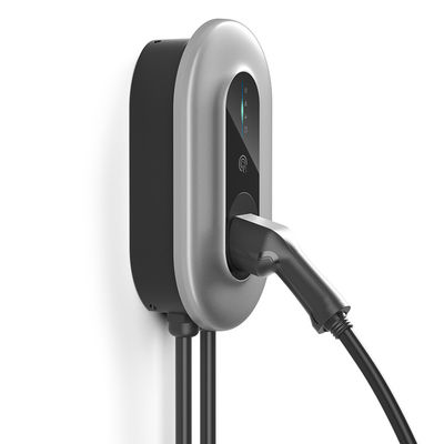 Wallbox 11.04 KW Type2 Portable EV Charger, Stasiun Pengisian Mobil Listrik Tipe 2 16A 3 Phase Wallbox