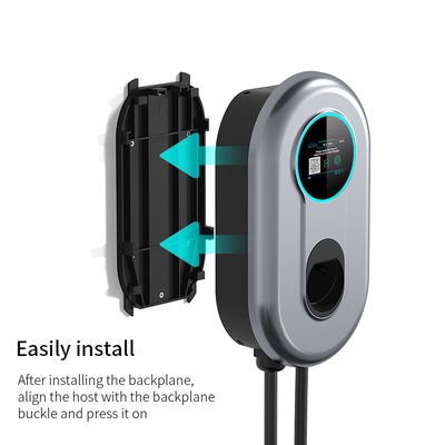 11.04KW 3 Phase Type 2 EV Charger Wallbox Stasiun Pengisian Kendaraan Listrik Cepat Dan Nyaman