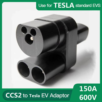 CCS Combo 2 Adaptor Pengisi Daya CCS Ke Tesla Power DC Pengisian Cepat Untuk Model 3/S/X/Y
