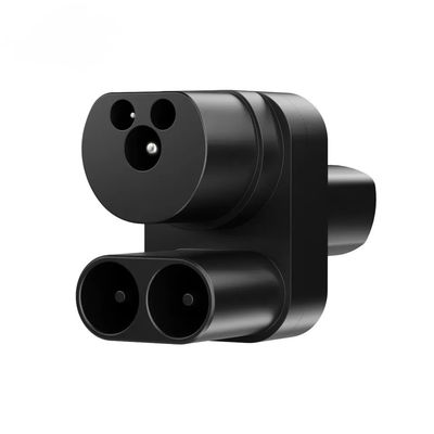 150-400A DC CCS Combo 2 Konektor Pengisi Daya EV, Adaptor CCS2 Combo Ke TPC Untuk Tesla