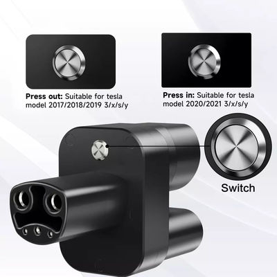 150-400A DC CCS Combo 2 Konektor Pengisi Daya EV, Adaptor CCS2 Combo Ke TPC Untuk Tesla