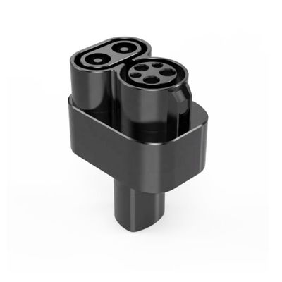 DC 500-1000V CCS1 Ke Tesla Adapter Combo Adaptor Pengisi Daya Untuk Model 3 Y S X Hingga 175kw 400 Amp