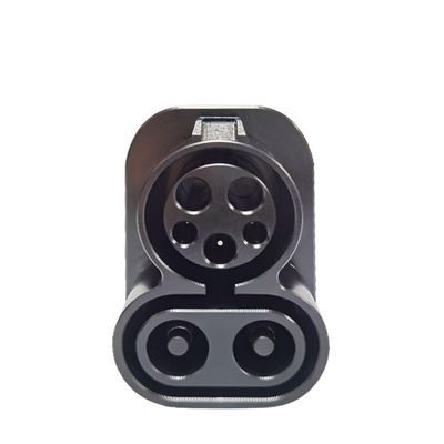 DC 500-1000V CCS1 Ke Tesla Adapter Combo Adaptor Pengisi Daya Untuk Model 3 Y S X Hingga 175kw 400 Amp