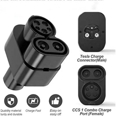 400A Supercharger Adaptor Untuk Mobil Tesla DC 500V CCS Combo 1 Untuk TPC Pengisian Konektor Adaptor