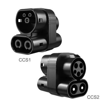 150A DC1000V CCS1 Ke CCS2 Pasang Adaptor Pengisian Mobil Konektor Pengisi Daya EV IP54 OEM