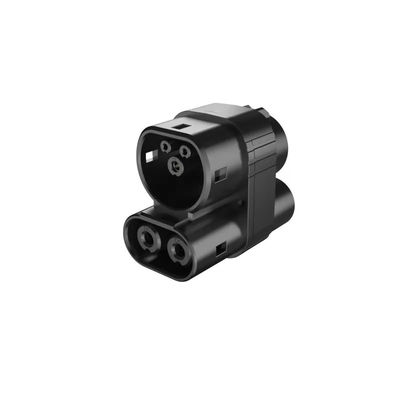 150A CCS1 American EV Charging Station ke CCS2 European Electric Car Charger Adapter Untuk Pengisian Cepat DC