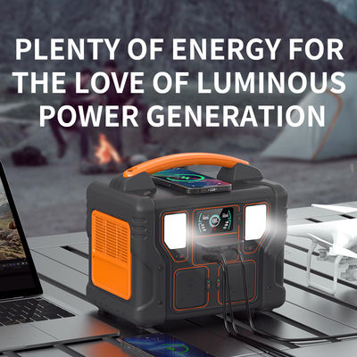 Pasokan Pembangkit Listrik Portabel 300W 266,4Wh Sumber Daya Luar Ruangan Standar UE