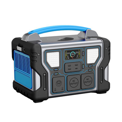 Pembangkit Listrik Portabel 400W Max Solar Pengisian Input Baterai LiFePO4 Generator Surya