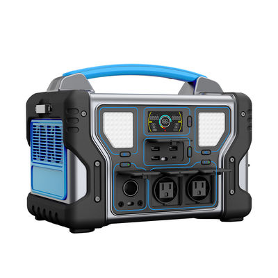 Pembangkit Listrik Portabel 400W Max Solar Pengisian Input Baterai LiFePO4 Generator Surya