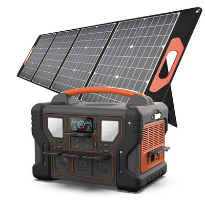 300W/500W/700W/1000W Portable Power Baterai Bank Station Charger AC Solar generator Lithium 10% ~ 90% Operasi Kelembaban