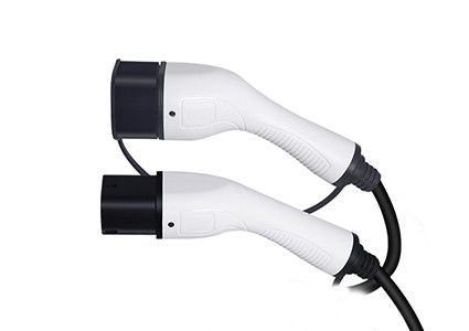 Kabel Charger Cepat AC 480V EV Tipe 2 Ke Tipe 2 Kabel Charger Mobil Listrik 32A 3 Phase