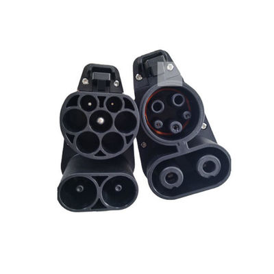 150A 1000V DC EVSE CCS2 Ke CCS1 Adaptor Pengisian Mobil Adaptor Konektor Pengisian EV