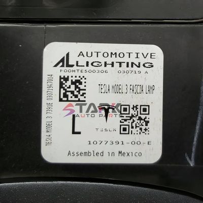 Tesla Model 3 Lampu Kabut Sisi Kiri Mobil Lampu Kabut Belakang Lampu Kabut 1077391-00-F untuk suku cadang asli